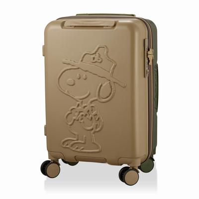 Популярный персонаж Снупи теперь доступен в виде чемодана Snoopy Zipper Suitcase HAP2285 32L Beagle Scout Khaki! 3.2kg