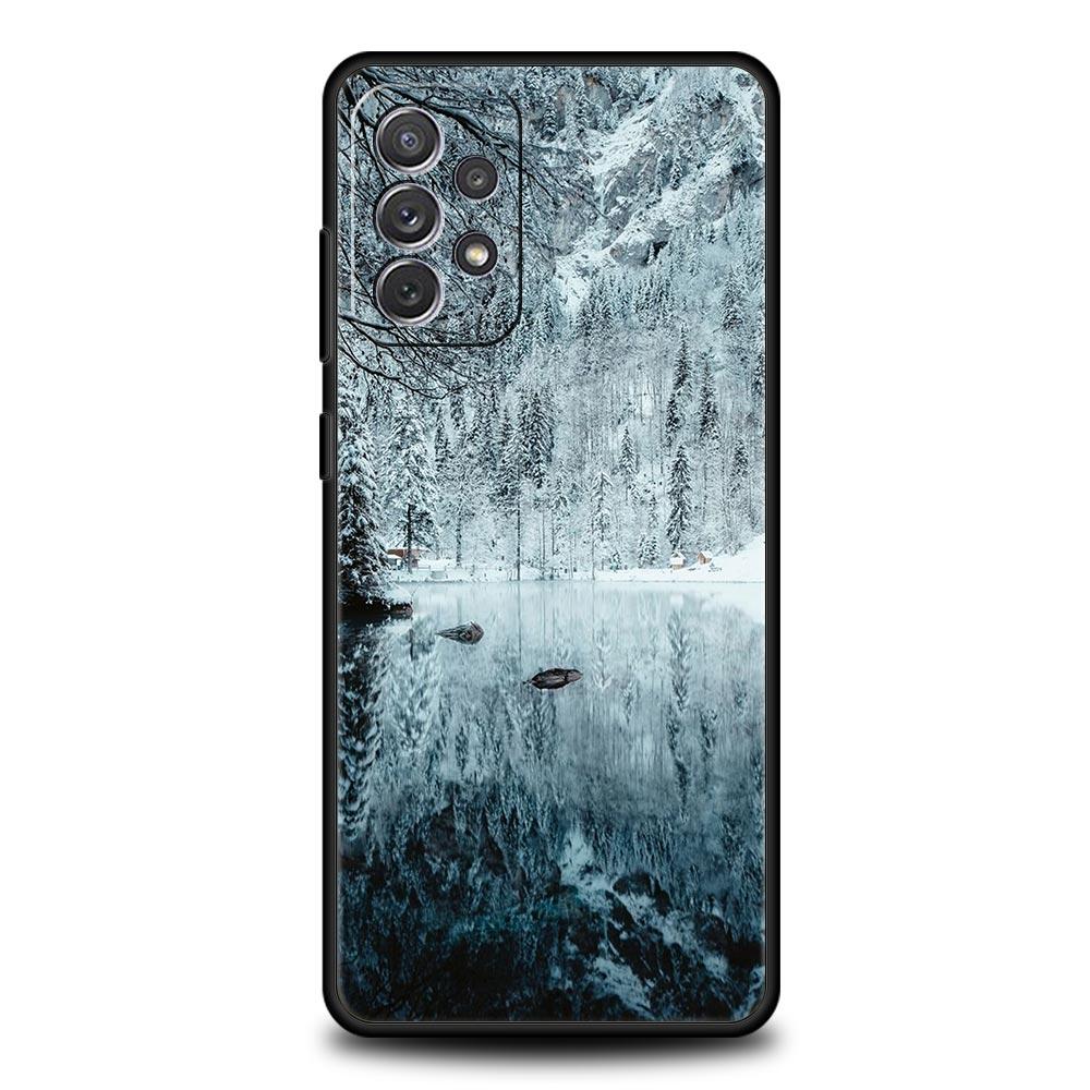 Чехол для телефона Samsung Galaxy A13 A51 A71 A41 A31 A21S A11 A03S A12 A32 A52 A23 A33 A53 A73 5G Чехол Лес Пляж Восход Природа
