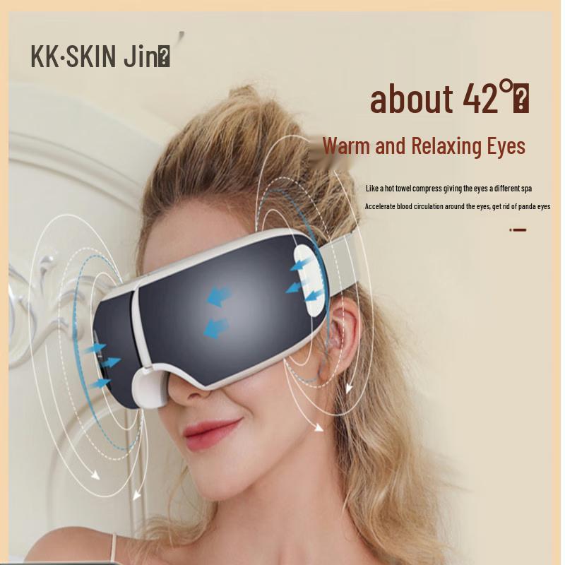 K·SKIN Foldable Eye Massager CN plug (adapter included)
