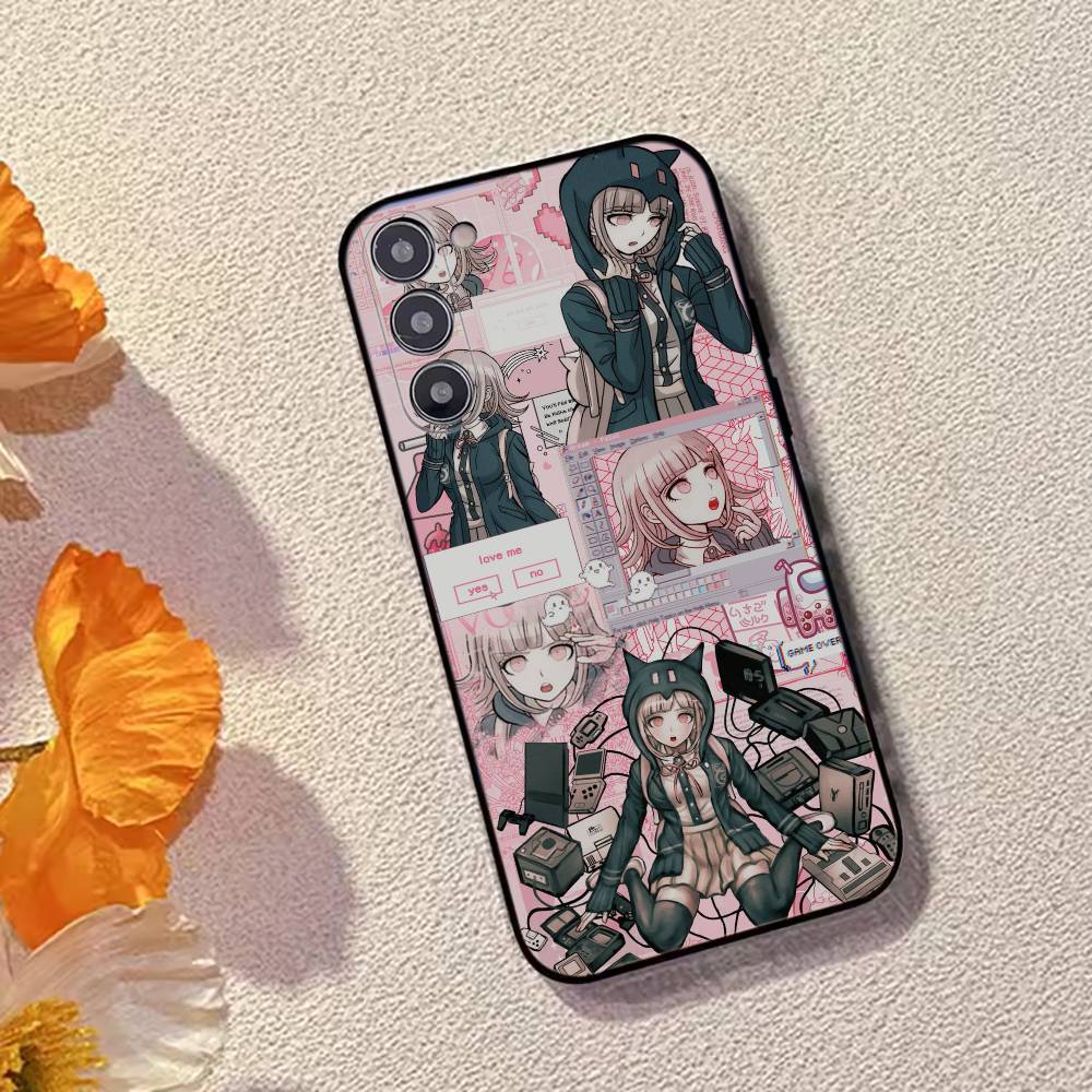 Чехол для телефона Danganronpa C-Chiaki Nanami для Samsung Galaxy A73, A72, A71, A70, A53, A52, A51, Мягкий силиконовый черный чехол