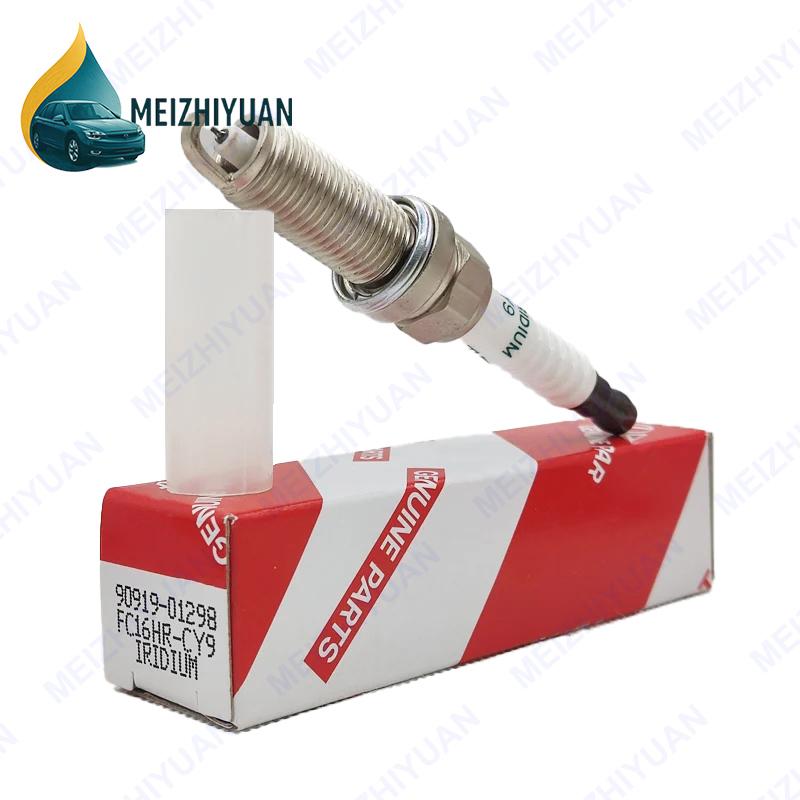 4/8PCS 90919-01298 FC16HRCY9 Iridium Spark Plug For Toyota Corolla Premio Cruiser Harrier Esquire Verso Urban Allion 9091901298