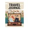 Customizable Travel Diary Journal Notebook for Adventurers with Thick Paper Vacation Itinerary Planner Organizers BOOK