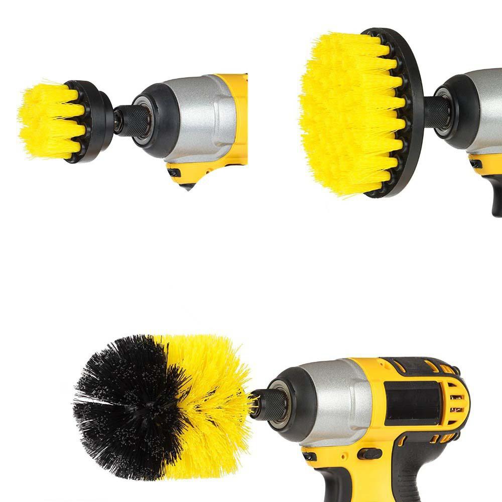 Drill Brush Cleaner Scrubbing Brushes for Bathroom Surface Grout Tile Tub Shower Kitchen Auto Care Cleaning Tools
