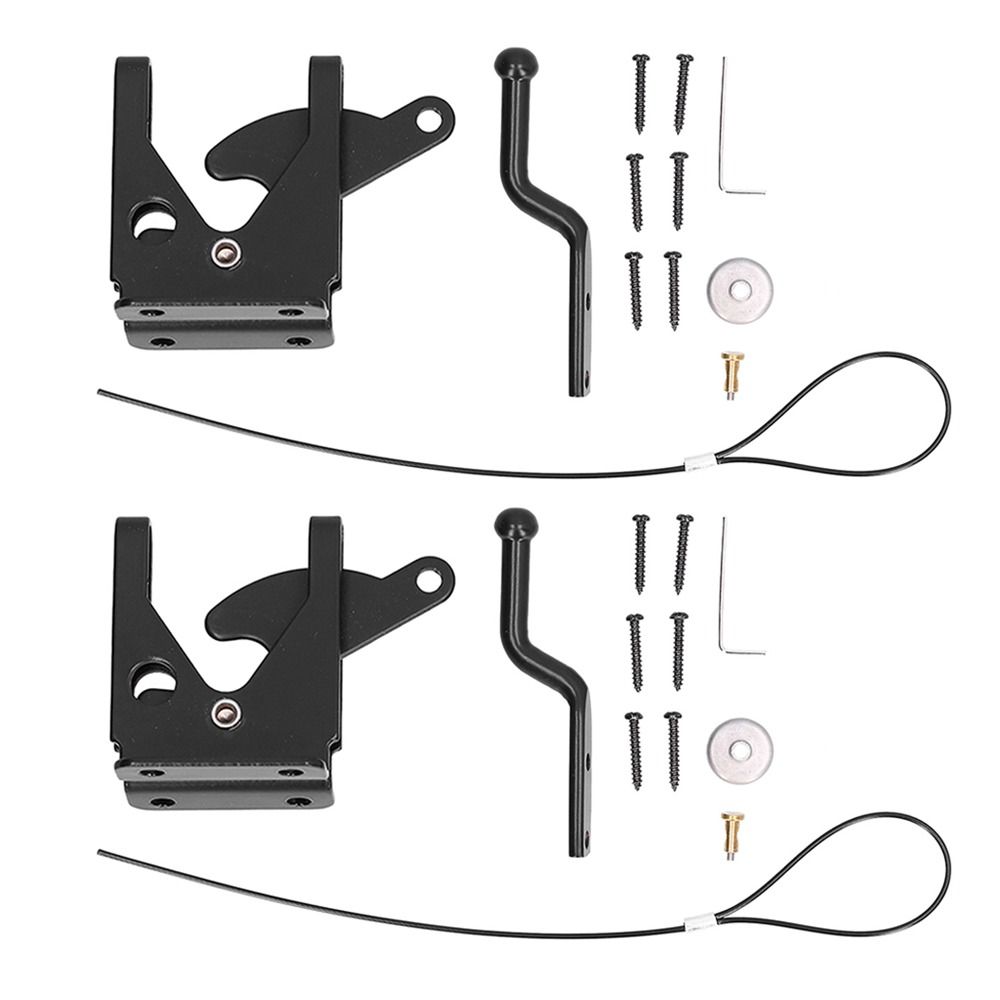 2pcs Adjustable Self Locking Gate Latch Durable Heavy Duty Gate Latch Fence Gate Latch Outdoor