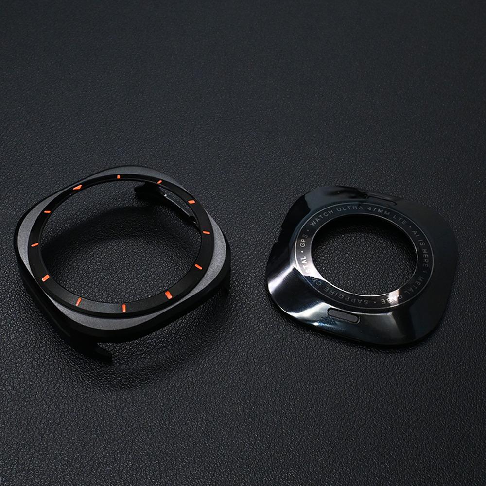 Защитный чехол из алюминиевого сплава для Samsung Galaxy Watch Ultra 2025 Аксессуары Роскошный металлический корпус для Galaxy Watch Ultra 7 47 мм