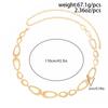 SHIXIN Minimalist Hollowed Geometry Waist Belly Chain Women Bohemian Sexy Summer Bikini Adjustable Body Chain Belt Accessories