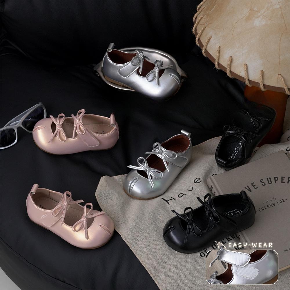 Девочки, шелковые вечерние туфли, весенне-осенние туфли-лодочки, туфли принцессы на мягкой подошве, ретро туфли Мэри Джейн