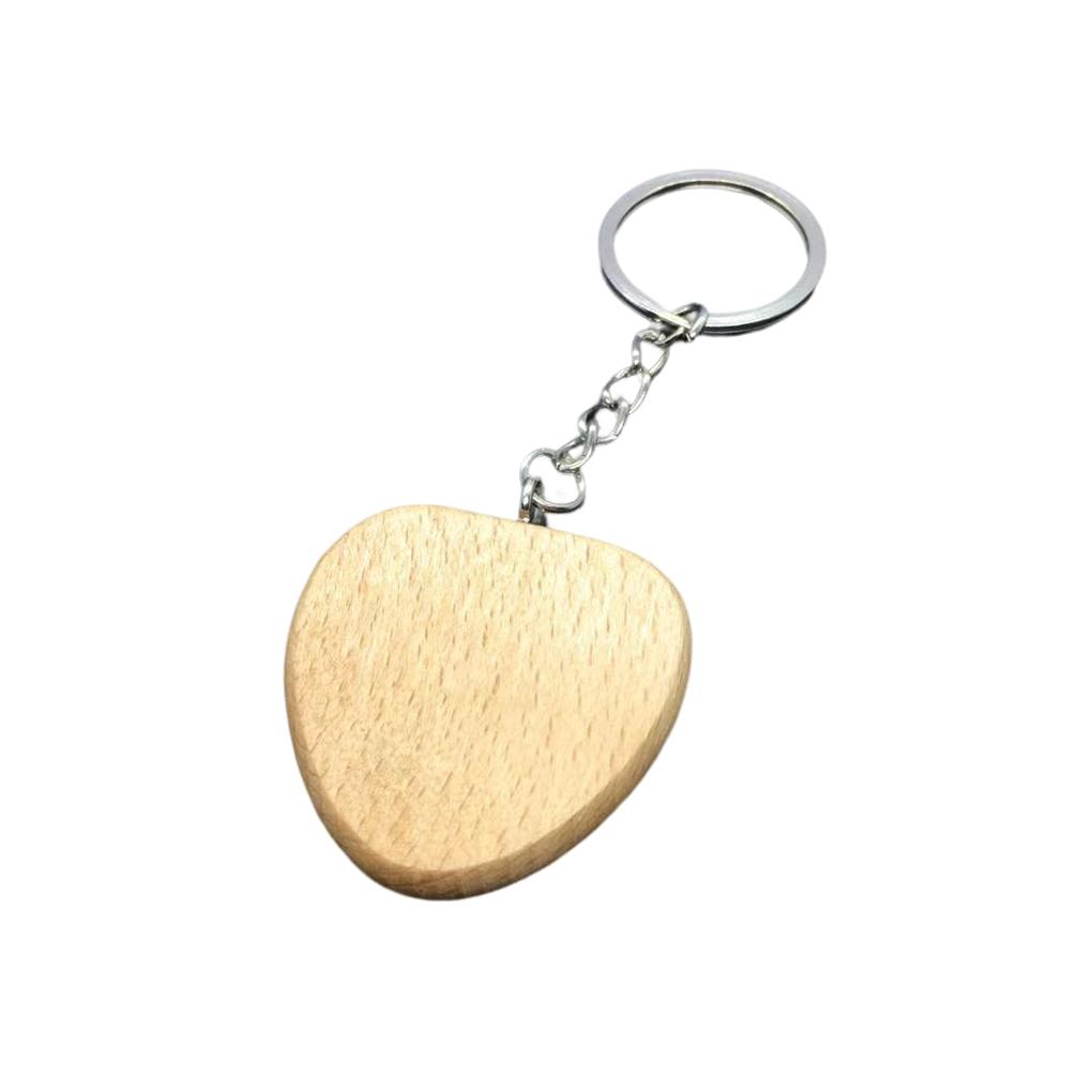 Деревянная сумка-брелок с подвеской, гладкая поверхность, крючок, органайзер, простой стиль, украшение, мастерство, несколько форм, украшение с клипсой