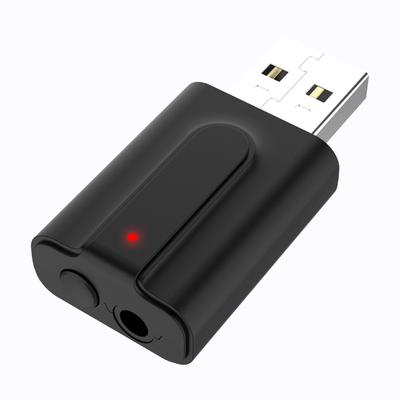 2-в-1 Bluetooth 5.0 Передатчик Приемник 3,5 мм AUX HIFI Стерео Аудио USB Мини Беспроводной Адаптер для