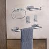 Bathroom Hardware Accessories Set Robe Hook Hanger Stainless Towel Bar Sets Bath Rack for