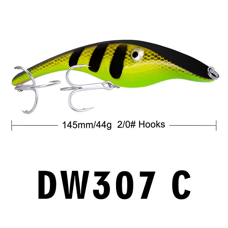 Приманка для морской рыбалки PRO BEROS Pencil, 41 г, из твердой пластиковой ткани, модель DW307