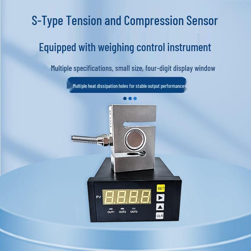High-Precision Digital Force Gauge with Sensor