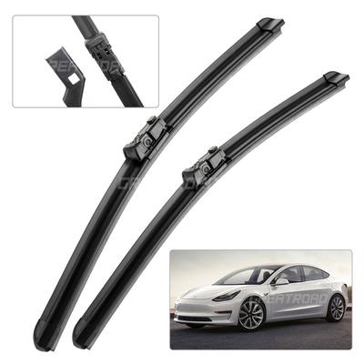 Для Tesla Model S 2012-2025 2017 2018 2019 2020 2025 2025 Дворники Передние Щетки Стеклоочистителя Лобовое Стекло Окно Щетка 28"+17"