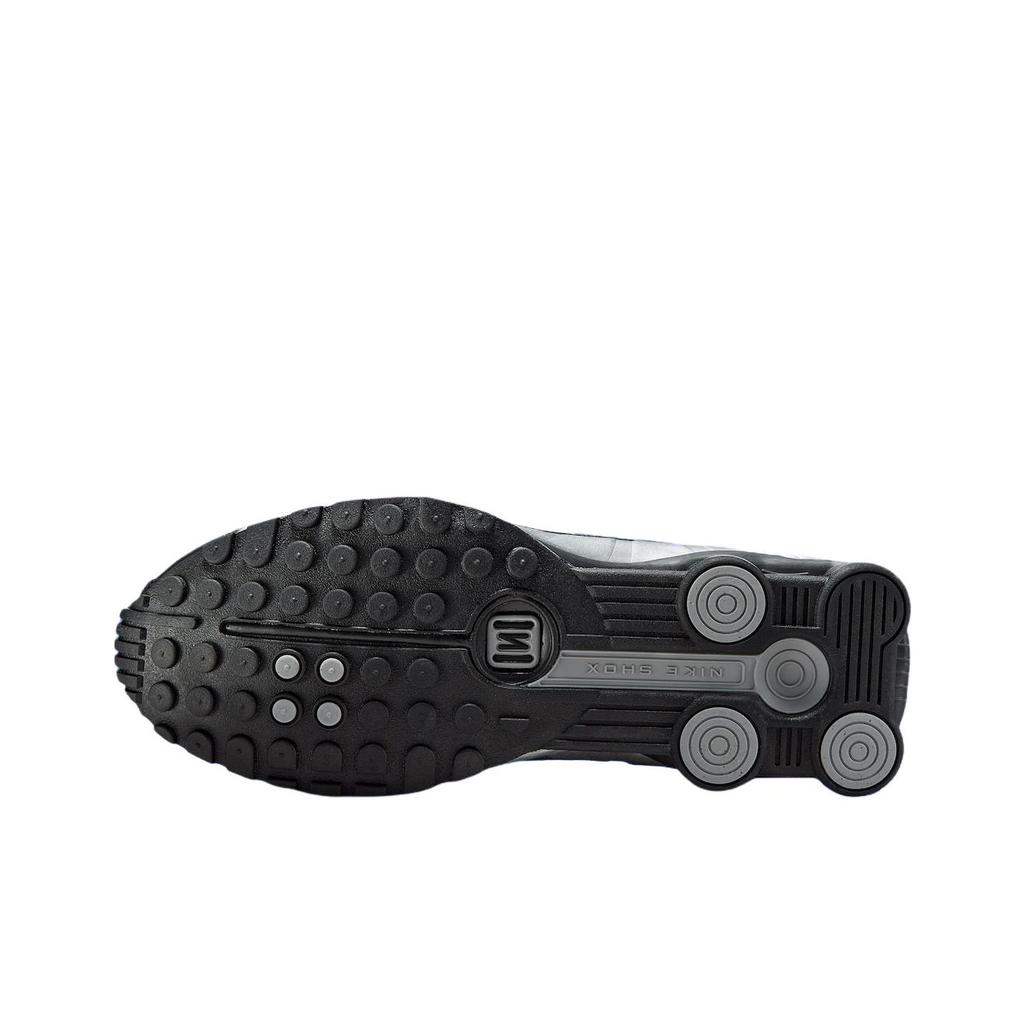 Nike Кроссовки унисекс Shox R4 Металлик Серебристый Черный HQ1988-007