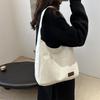 Large Capacity Retro Casual New Texture Solid Color Simple Casual Shoulder Underarm Tote Women's Bag