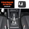 Матовая черная накладка на панель переключения передач для Subaru Forester SJ 13-18/Subaru XV 12-17