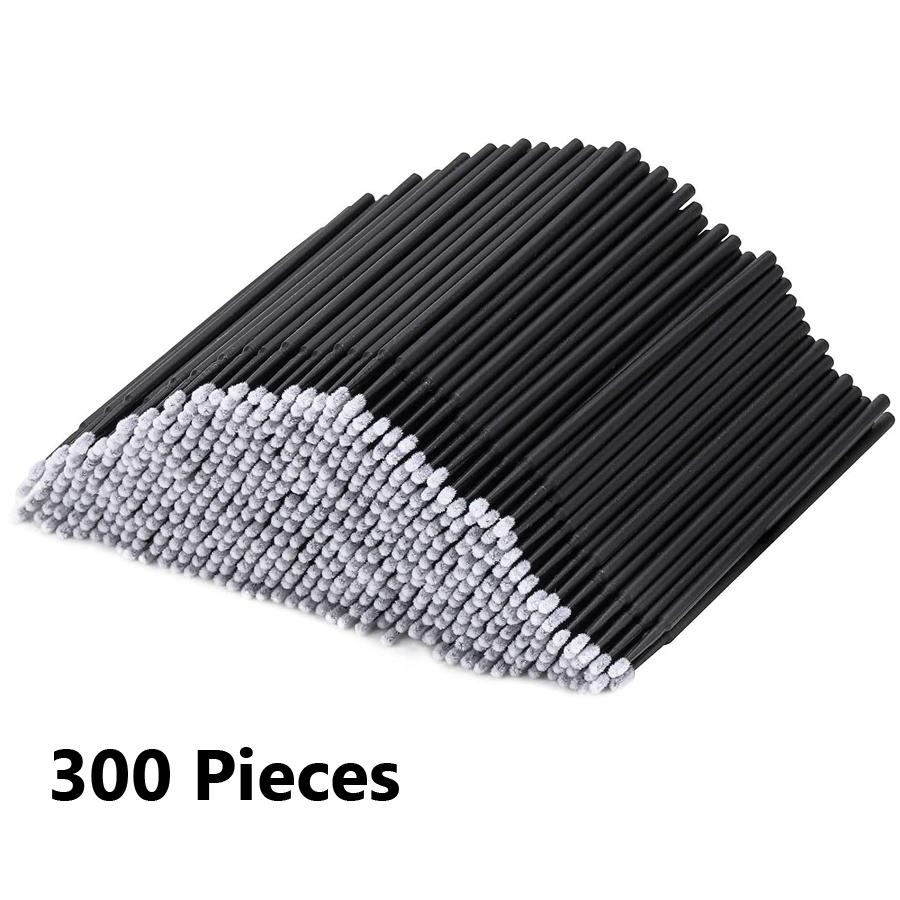 300/500/1000 шт. Щеточка для очистки ресниц Инструмент для снятия макияжа для нанесения наращенных ресниц Детальная работа