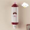 Wall-Mounted Automatic Cup Dispenser Dust-Proof Paper Cup Storage Rack  Bar Counter