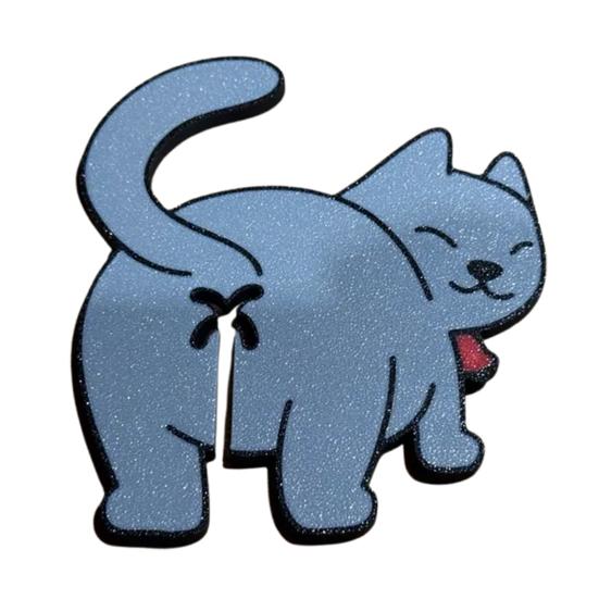 Хлебная клипса «Кошачья попа», напечатанная на 3D-принтере, держатель для пакетов для любителей кошек