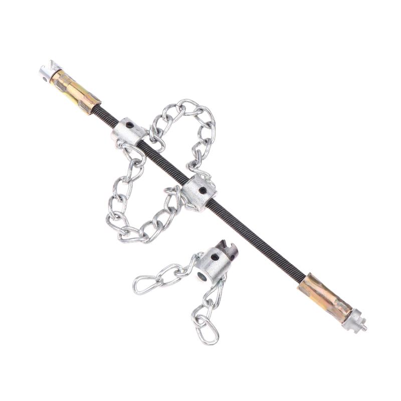 Push-Type Rotary Cable Sewer Dredge Flex-Shaft Sewer Descaling Chain Multi-Purpose Pvc Pipe Maintenance Tool For 16Mm Spring