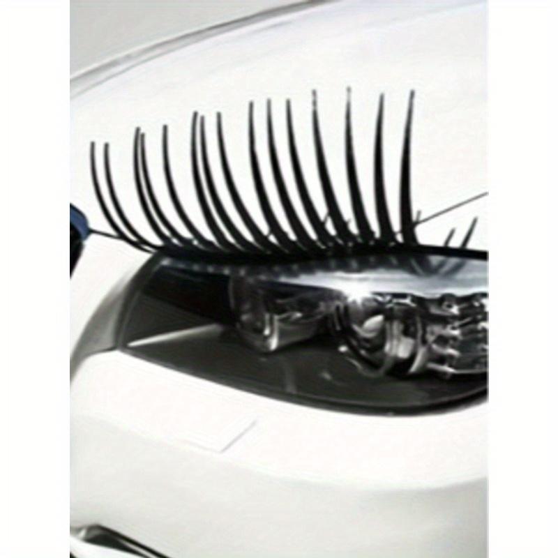 Ресницы для автомобиля Наклейка накладные ресницы для автомобиля Наклейка-бровь для фар автомобиля Набор из 2 штук