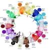 Breathable Storage Organizer Reusable Jewelry Packaging Pouch Drawstring Pocket Organza Gauze Sachet Accessories Bag