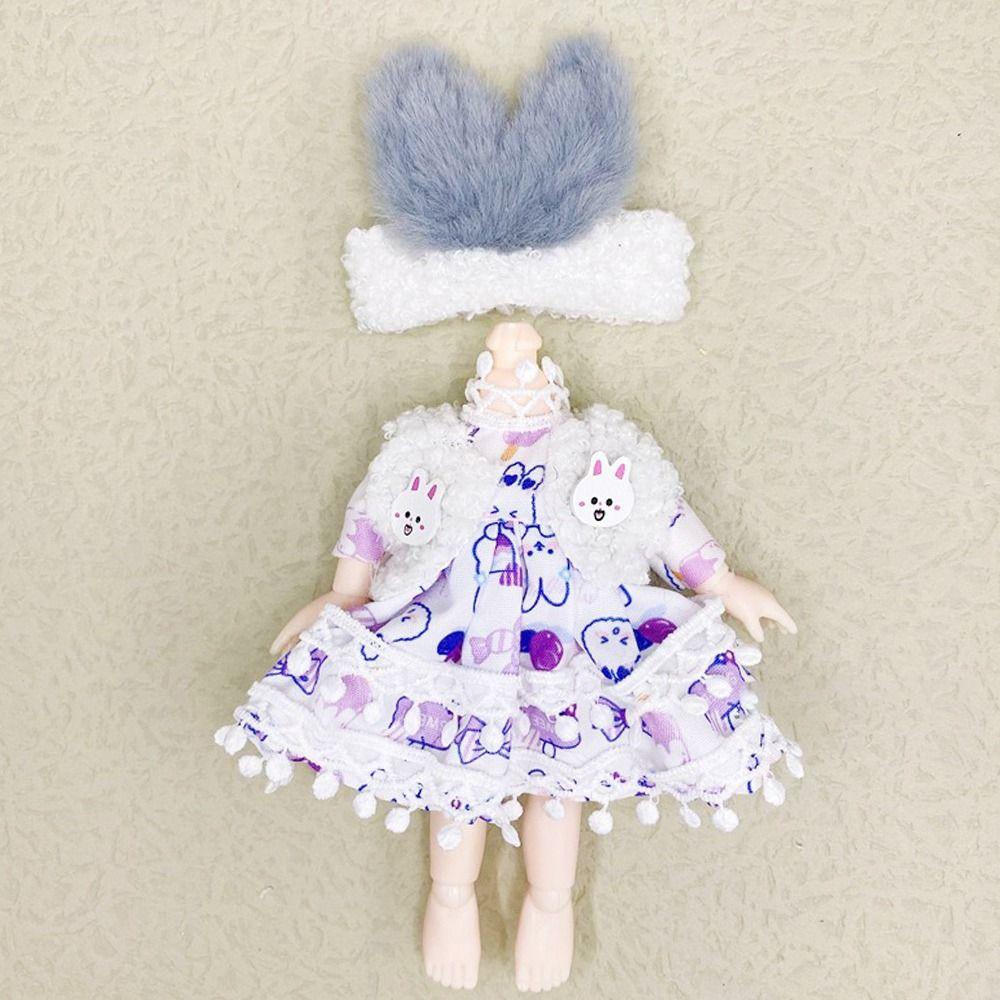 Ob11 Accessories Animal Doll Suit Beautiful Doll Outfit Doll Clothes 16~17cm Dolls Dresses