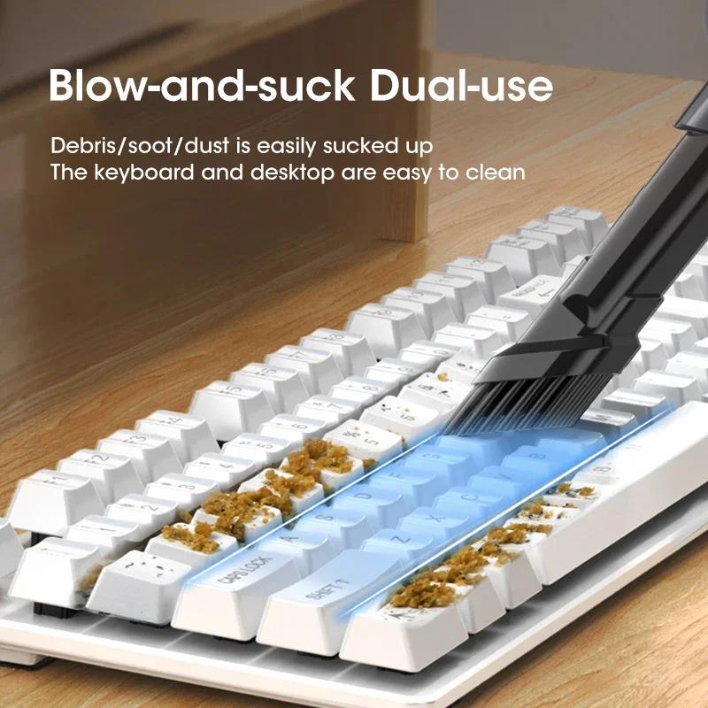 Беспроводной автомобильный пылесос Мини Портативный Ручной для бытовой техники Машина для чистки 99800 Па Мощный автомобильный пылесос Клавиатура