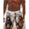 Мужские плавки Animal Chick, шорты для плавания, шорты, модная уличная одежда, эластичный пояс с завязками, дизайнерская одежда