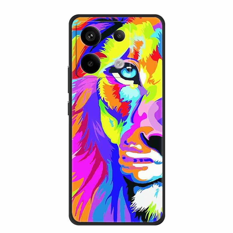Для Xiaomi Redmi Note 13 Pro 5G Чехол Роскошный ТПУ Мягкий Силикон Задняя Крышка Чехлы для Телефона Redmi Note13 Pro Plus 5G Ударопрочный Fundas