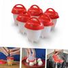 Egglettes Egg Cooker Cup Hard Boiled Shell Silicone Eggies Mold Maker Tool For Kitchen Gadgets JM14