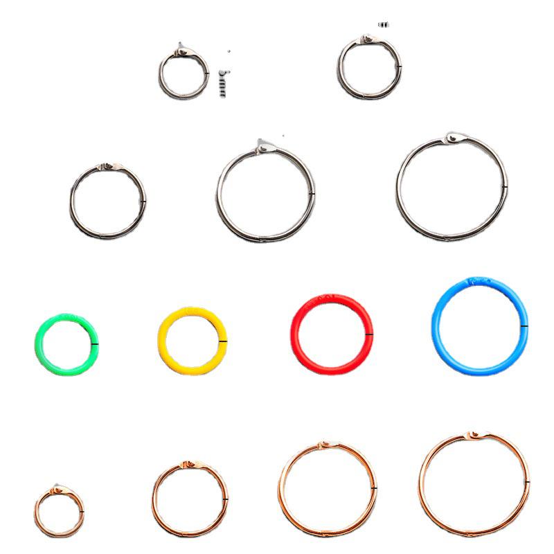 Держатель для карточек с отрывными листами, кольца для переплета, катушка для книг с железными кольцами