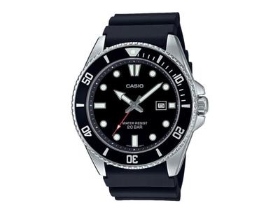 Коллекция MDV-107-1A1J Online Limited Model Мужской черный ремешок из смолы НОВЫЙ