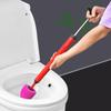Toilet Flusher Household Toilet Flusher Dredge Toilet Seat Clog Sewer Pipe Powerful Dredge Tool