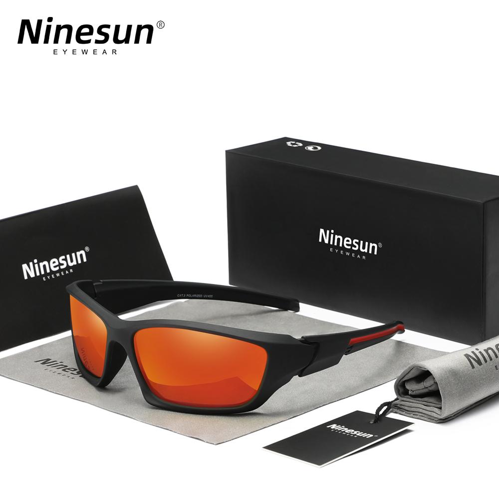 Ninesun Модные мужские солнцезащитные очки поляризованные вождения TR90 солнцезащитные очки для мужчин фирменный дизайн высококачественные зеркальные очки мужские