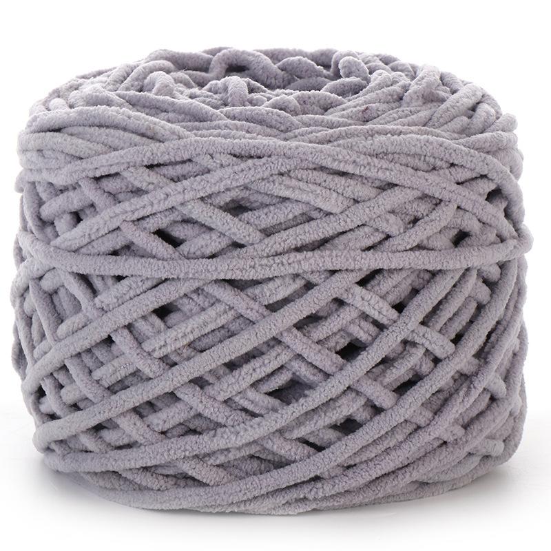 Рукоделие Вязание крючком Пряжа Однорядная нить Крючок Нитка для обуви Толстая линия Домашние тапочки Шарф Подушка Монохромный однотонный цветной клубок ниток