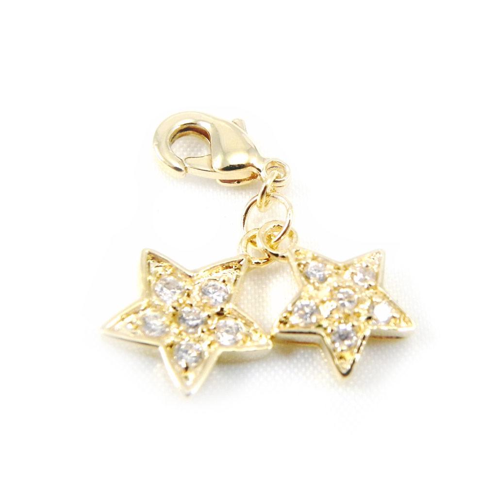 Les Trésors De Lily [G9378] — Позолоченный кулон-подвеска «Pretty Star».