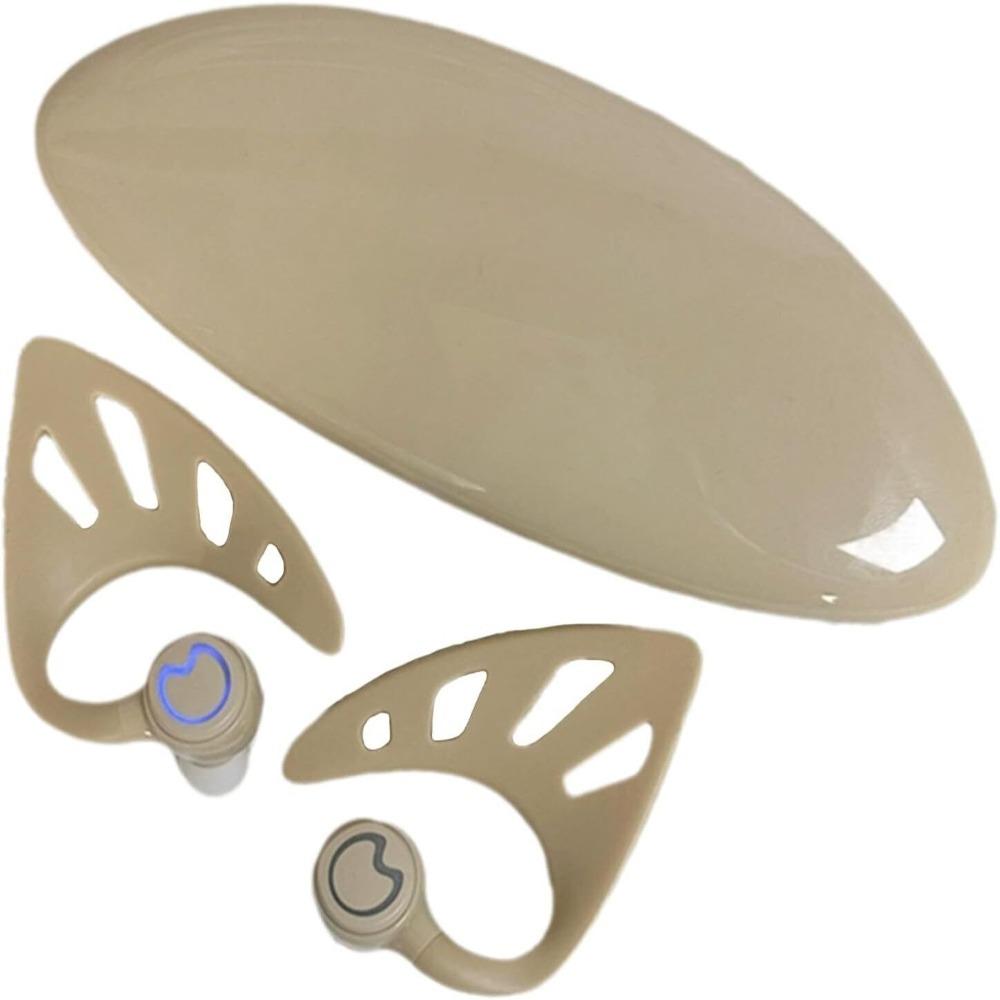 Беспроводные наушники-вкладыши с сенсорным управлением в форме эльфийских ушей, с двойным микрофоном, для фитнеса