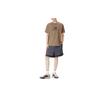 New Balance Стильные повседневные шорты из ткани Nice Rice для мужчин, серые, AMS22384-SYA