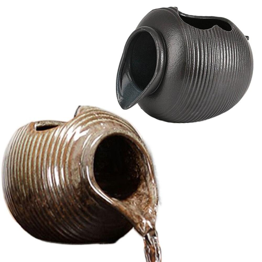 Flower Pots Circulating Waterfall Jar Decorative Porcelain Water Dispenser  Courtyard