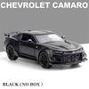 1/24 Chevrolet Camaro Alloy Die Cast Camaro Sports Car Model Toy Vehicle Simulation Sound Light Pull Back Collection Toys for Children Gifts