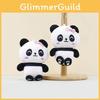 Delightful Short Plush Panda Keychain Soft Stuffed Animal From Chengdu Gifts