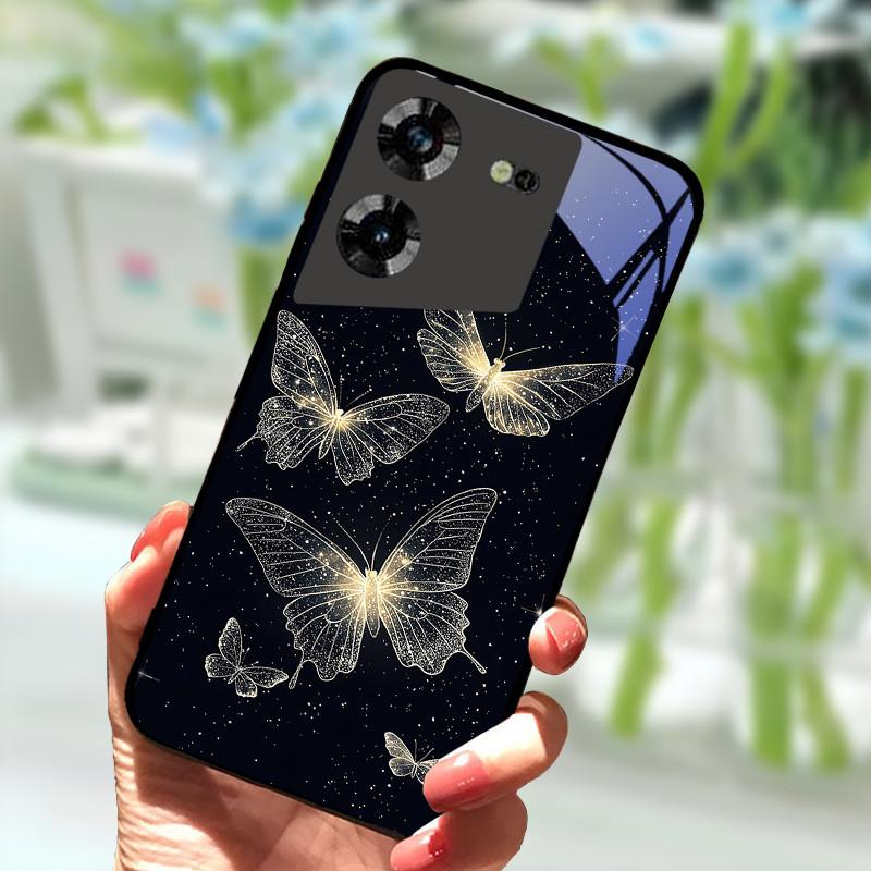 Чехол для Tecno Pova 5 Полная защита Задняя крышка Чехол для телефона Для Tecno Pova 5 Pova5 Pro Закаленное стекло Ударопрочный корпус Fundas