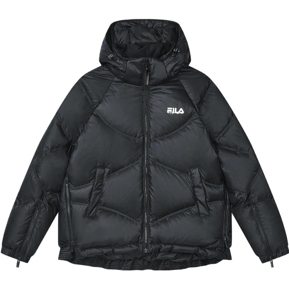 FILA ORIGINALE Down Jacket Women's Jet Black (Unisex) Down Jackets F11W349923F BK