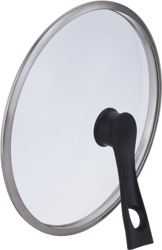 Thermos Stand Type Glass Lid KLH 26cm Compatible Black BK KLH-026