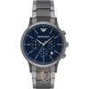 Мужские кварцевые часы-хронограф Renato Blue Anthracite Metal AR2505