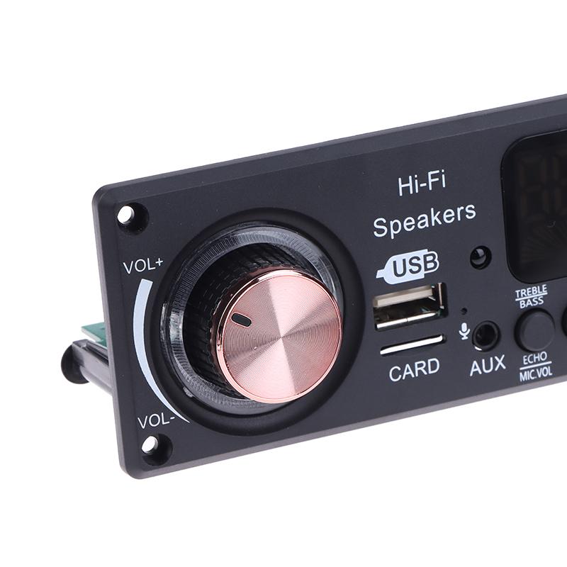 DC 12V MP3 BT Декодирующая Плата Автомобильное Аудио MP3 Декодер BT 5.3 Без Усилителя USB TF FM Радио Модуль Цветной Экран MP3 Плеер