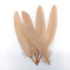 20PCS Hard Stick Colourful Goose Feathers Plumes Swan for Home Decoration Crafts DIY Jewelry Making Table Centerpieces 15-20cm