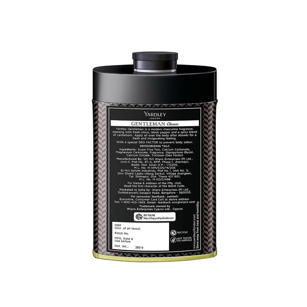 Yardley London Джентльменский тальк