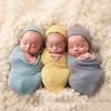 Photo Studio Newborn Baby Photograph Wraps Pure Cotton Stretch Wrap Yarn Wrap Cloth